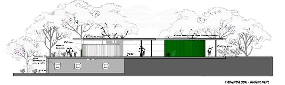 Plano de Casa Das Canoas Niemeyer Arquiatlas
